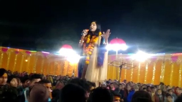 खाटू श्याम भजन संध्या में झूमे श्रद्धालु, ग्राम में निकाली यात्रा