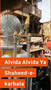Alvida Alvida Ya Shaheed-e-karbala Muharram whatsapp status