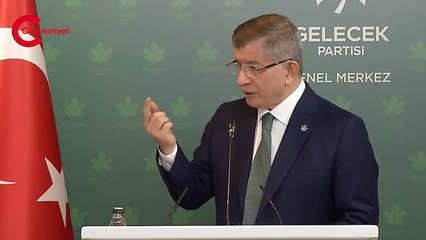 Davutoğlu'ndan Soylu ve Erdoğan'a çok sert sözler