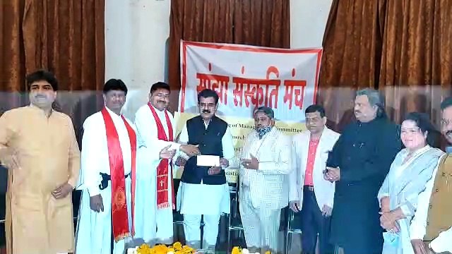 इंदौर में धार्मिक सौहार्द मिसाल, राम मंदिर के निर्माण के लिए क्रिश्चियन समाज ने दिया 21000 का चेक