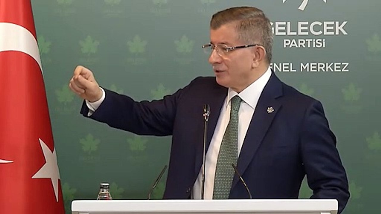 Davutoğlu'ndan Soylu’nun Özdağ'ın uğradığı saldırıya ilişkin sözlerine: “İçişleri Bakanı’nı muhatap almam”