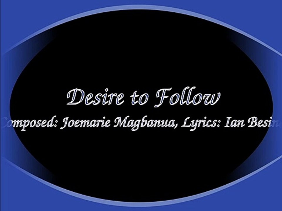 Desire To Follow