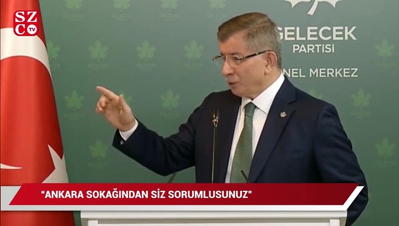 Davutoğlu: Soylu’yu da muhatap almam! Cumhurbaşkanından net cevap istiyorum