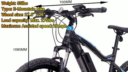 NCM Moscow Electric Mountain Bike