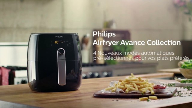 Philips HD974110 Airfryer Compact - Bien Plus qu’une Friteuse Faites Cuire, Frire, Rôtir, Griller tous vos Aliments Noir