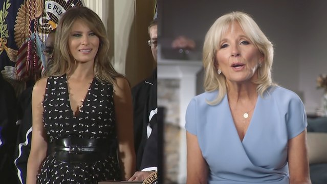 Melania dice adiós a la Casa Blanca y deja paso a Jill Biden