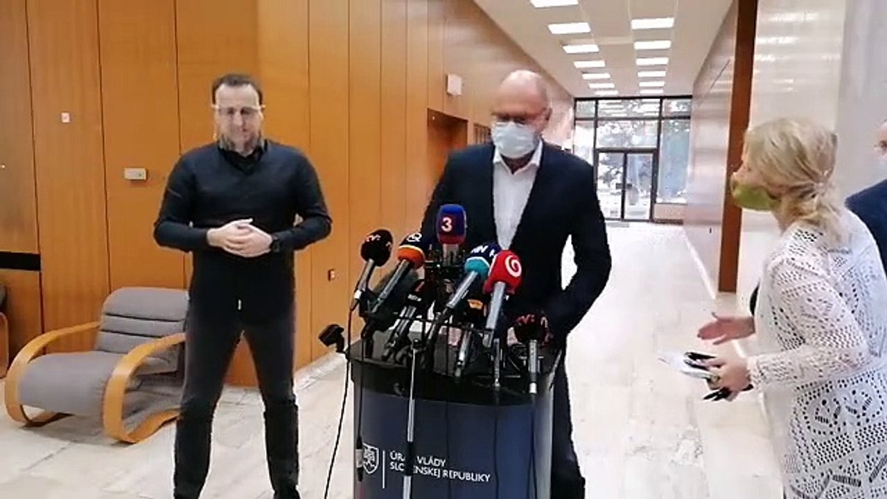 ZÁZNAM: Brífing V. Remišovej a R. Sulíka