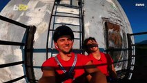 Daredevil Stuntmen Perform Insane Acrobatics On a Ledge Over 1,000ft Off the Ground