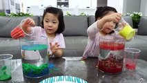 How to Make DIY Magic Sand Fun Kid Indoor Activity Emma and Kate I'm