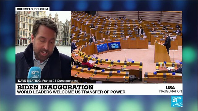 EU, World leaders welcome US transfer of power on Biden's inauguration day as US President