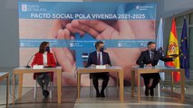 Feijóo preside la firma del Pacto Social por la Vivienda