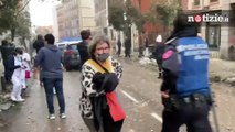 Madrid, esplosione sventra un palazzo nel centro della città: le immagini della tragedia