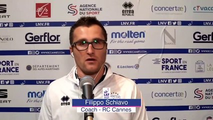 Interview de Filippo Schiavo après le match contre Nantes