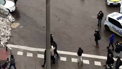 Imágenes tras la explosión de la calle de Toledo