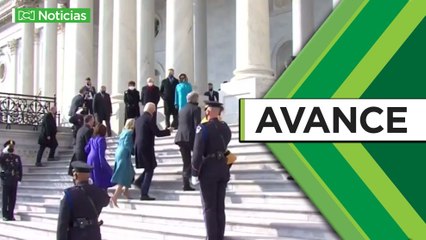 Joe Biden ya está en el Capitolio en Washington