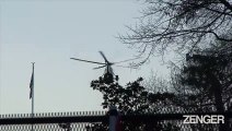 Trump Departs the White House on Marine One