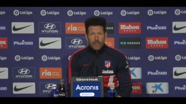 Simeone sobre los rumores de su renovación: Cuando tengamos algo concreto, informaremos