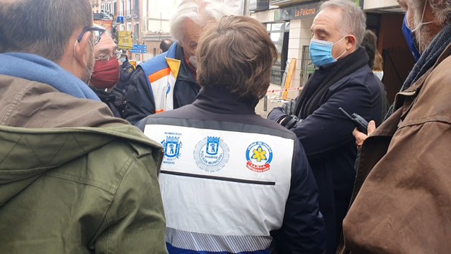 Almeida acude a la calle Toledo donde ha explotado un edificio