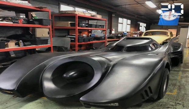 Cinéma: La Batmobile se refait une beauté dans le Pas-de-Calais