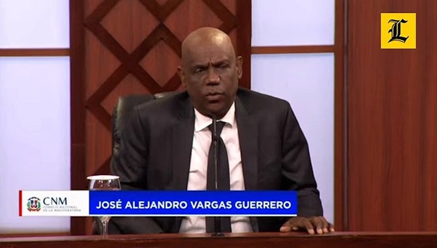 Juez Alejandro Vargas espera haya cambiado su suerte al cambiarle la silla en el CNM