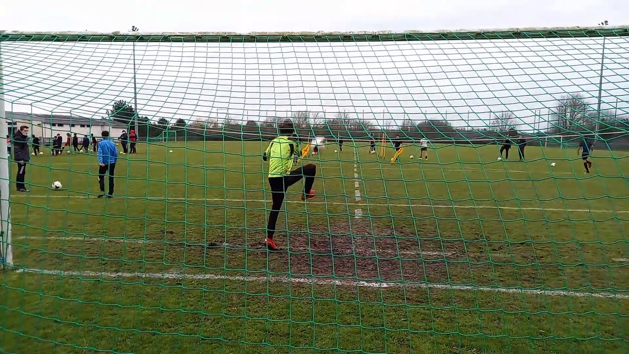 Séance avec les U14-U15