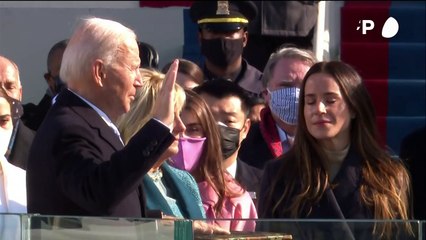 Joe Biden jura como presidente de EEUU con un llamado a la "unidad"