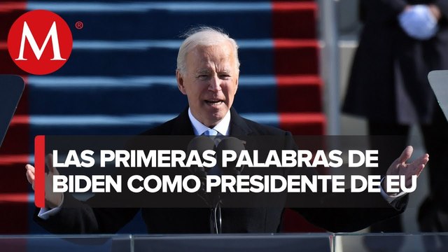 Unidad, luz, amor y sanación_ el discurso de Biden tras asumir presidencia de EU