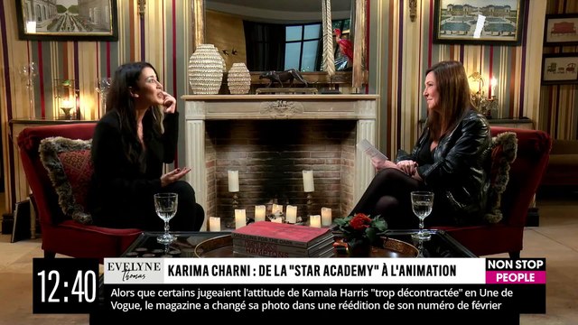 Karima Charni se confie à Evelyne Thomas sur Non Stop People