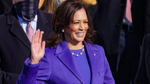 Kamala Harris sworn in as vice president of USA