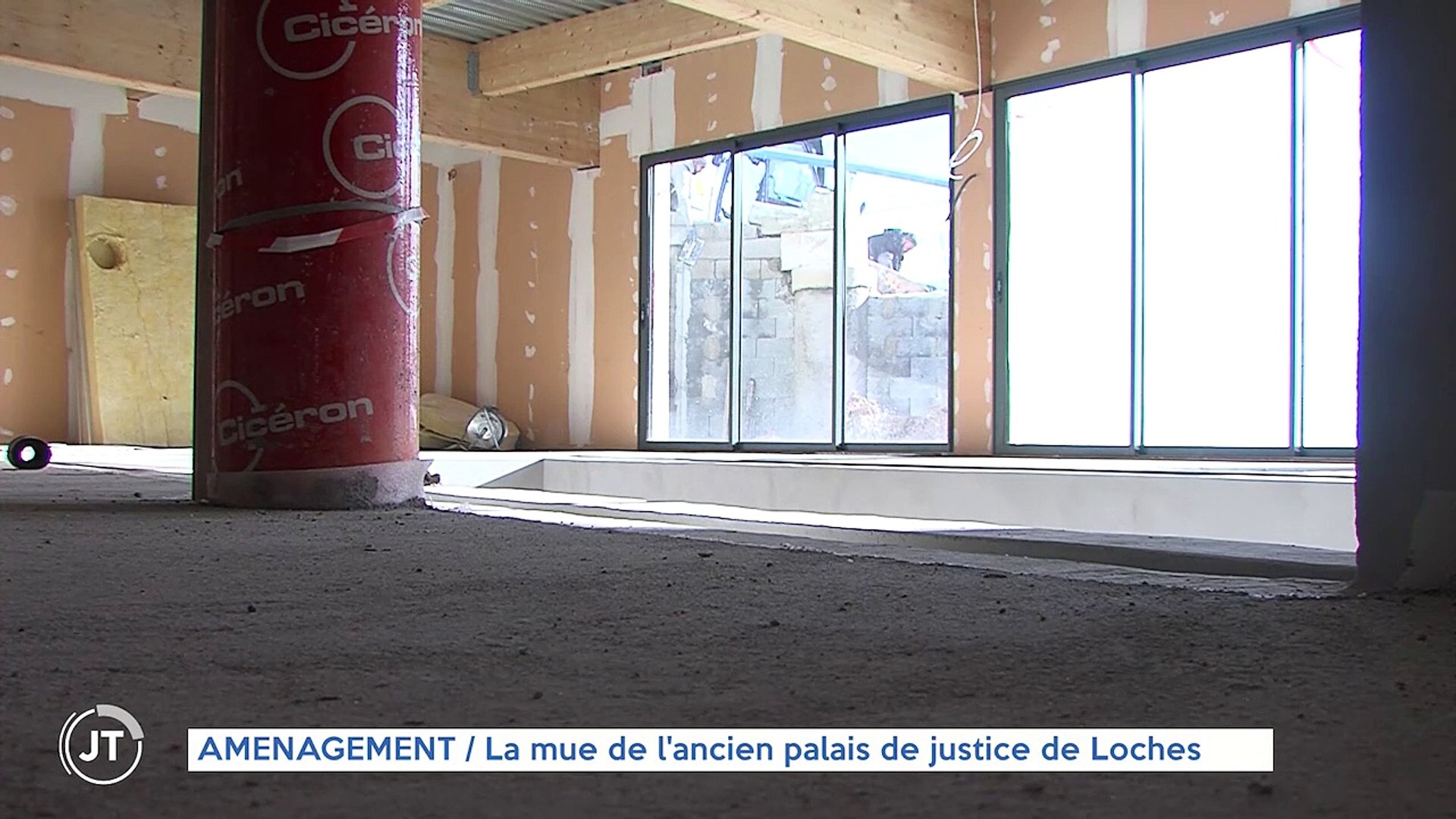 Amenagement La Mue De L Ancien Palais De Justice De Loches Video Dailymotion
