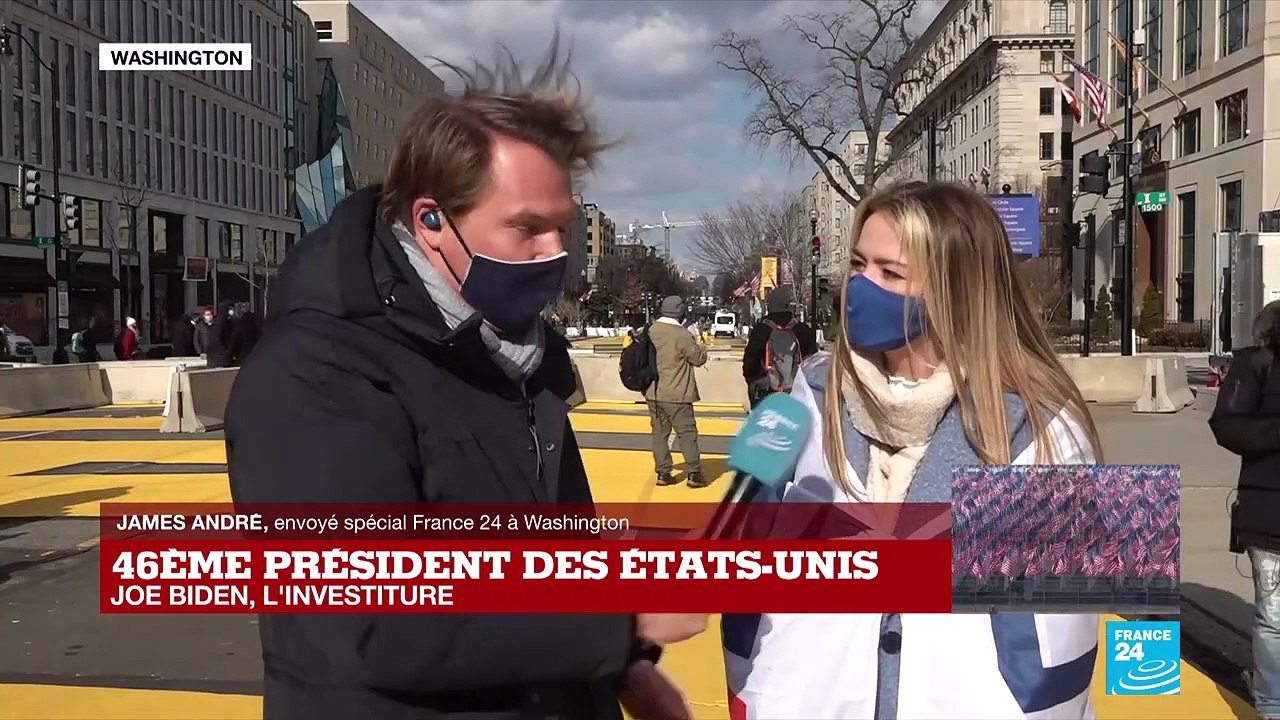 Investiture de Joe Biden : "Je suis pleine d'espoir d'espoir pour ces quatre années à venir"