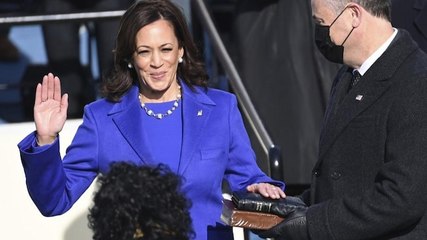 WATCH: Indian-origin Kamala Harris sworn-in as America's first woman Vice President