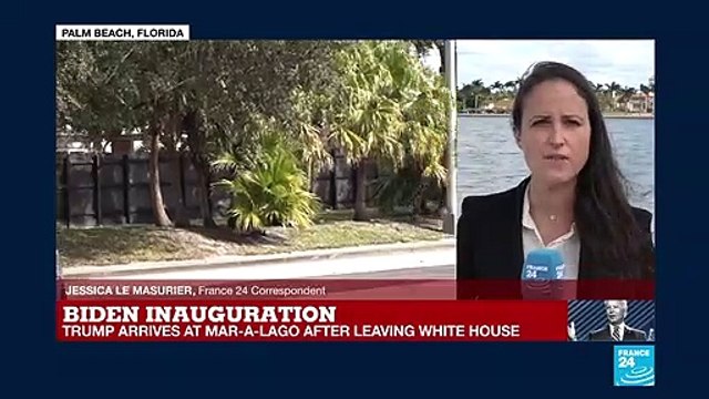 Trump supporters welcome ex-president as he reaches Mar-o-Lago residency