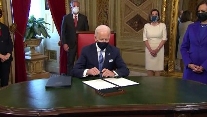 Joe Bidens erste Amtshandlungen