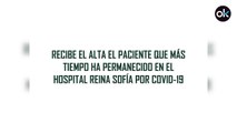 Un médico del hospital de Córdoba recibe el alta tras diez meses ingresado por covid