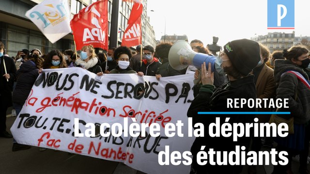 Manifestation des étudiants: « On est les oubliés du gouvernement ! »