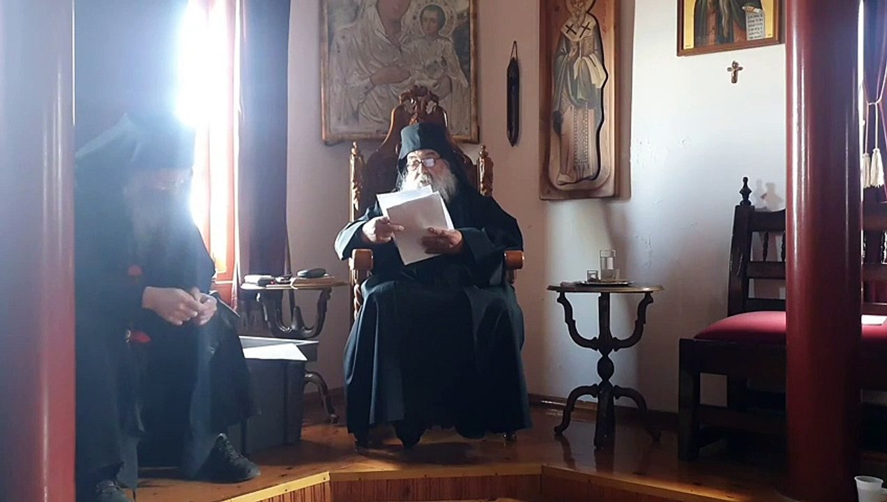 Ο εορτασμός των Θεοφανείων στην Ι.Μ. Εσφιγμένου...