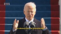 Biden afirma durante su discurso de investidura que 