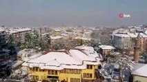 Bursa’da eşsiz kar manzaraları mest etti