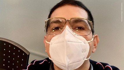 Peter Manjarrés tuvo coronavirus y alcanzó a sufrir una neumonía