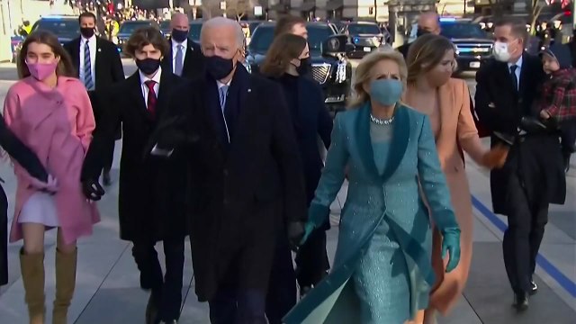 [현장영상] 바이든 美 대통령, 백악관 도착 / YTN