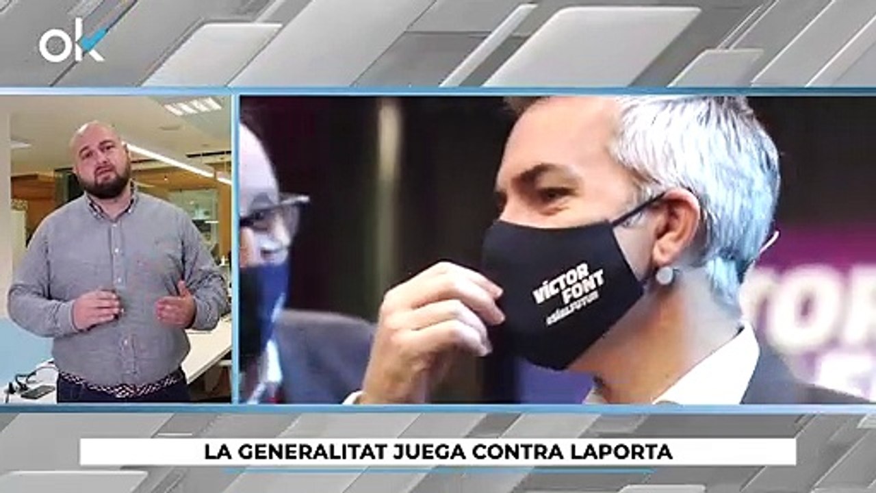La Generalitat juega contra Laporta