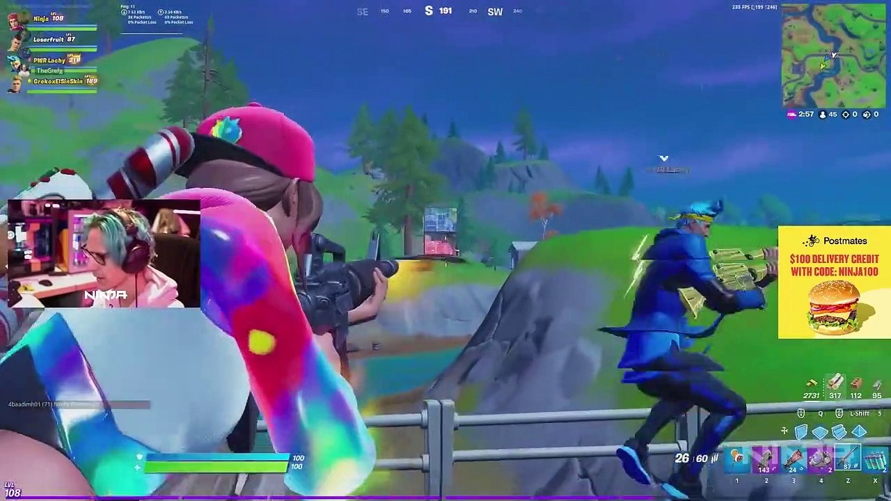 THE ICON SKINS TEAM UP IN FORTNITE!! Ft. Lachlan, Loserfruit & TheGrefg