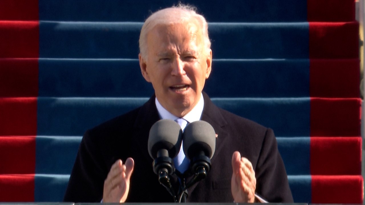 Joe Biden: Neuer US-Präsident setzt auf Versöhnung
