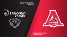 Dolomiti Energia Trento - Lokomotiv Kuban Krasnodar Highlights | 7DAYS EuroCup, T16 Round 2