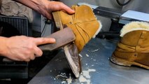 How water-damaged Ugg boots are professionally restored