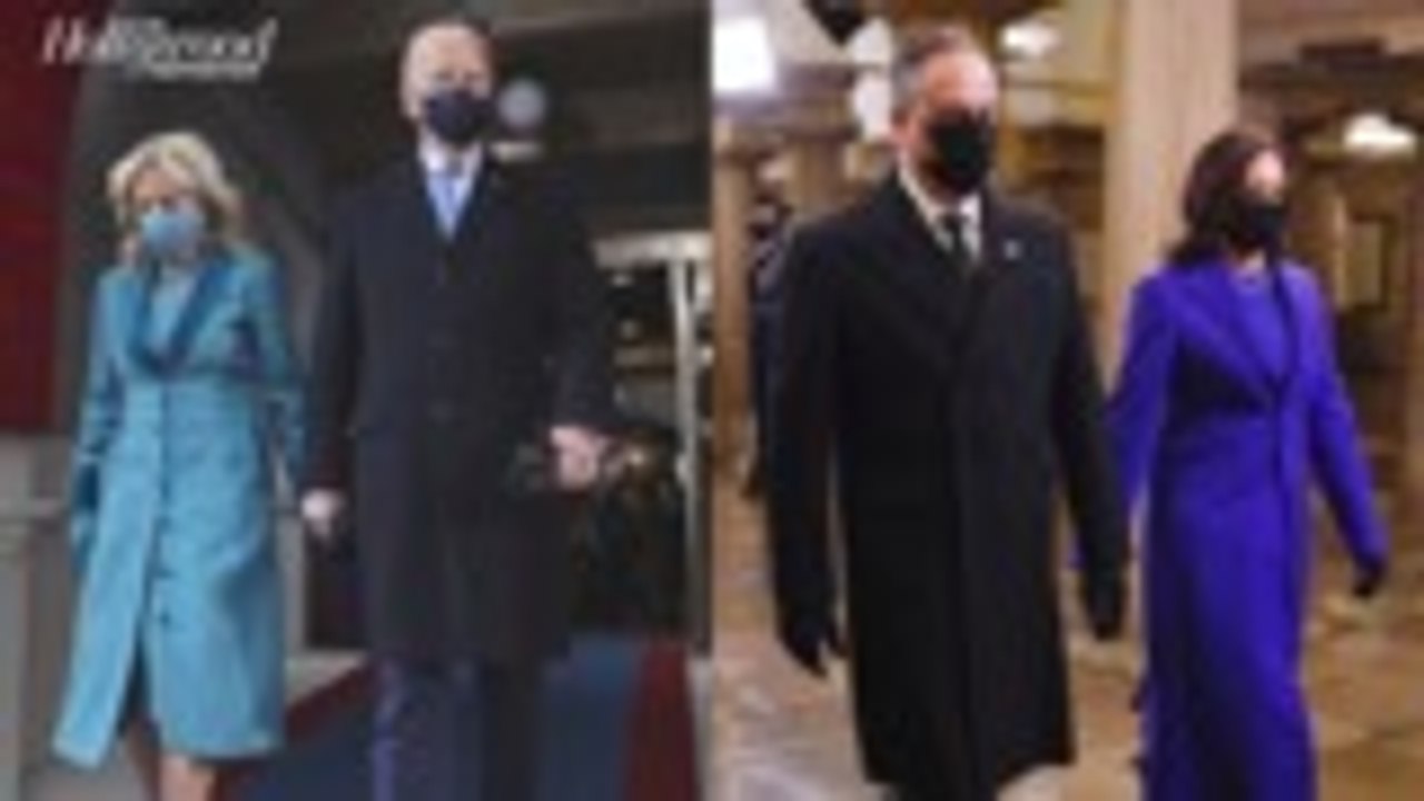 Inauguration Fashion: The Bidens, Kamala Harris, Lady Gaga & More | THR News