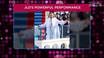 Jennifer Lopez Performs Powerful Patriotic Medley as She Speaks Spanish at Biden Inauguration