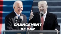 Pour son investiture, Biden a joué l'antithèse de Trump et son 