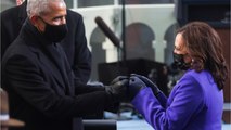 Striking Photo, Obama Greeting Harris: Inauguration